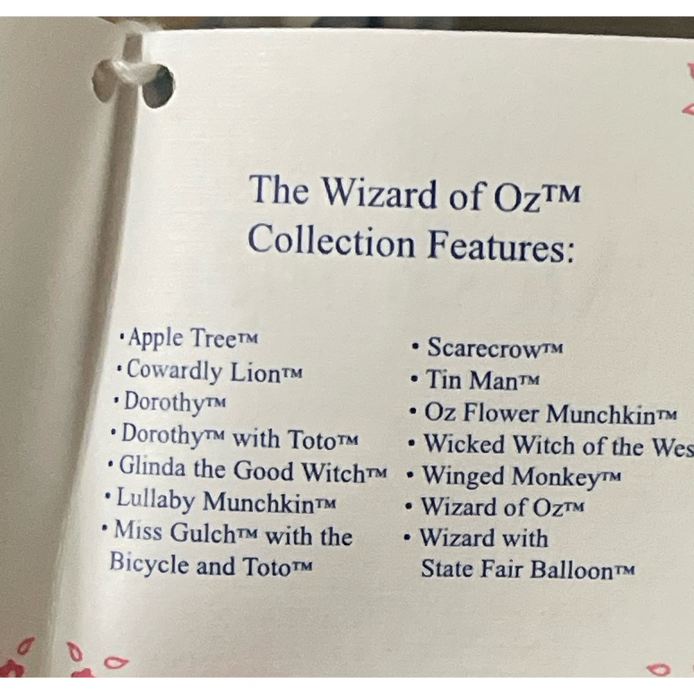 NEW Madame Alexander Felt Dorothy Doll: Wizard of Oz Collection #25545 Rare? - Picture 9 of 9